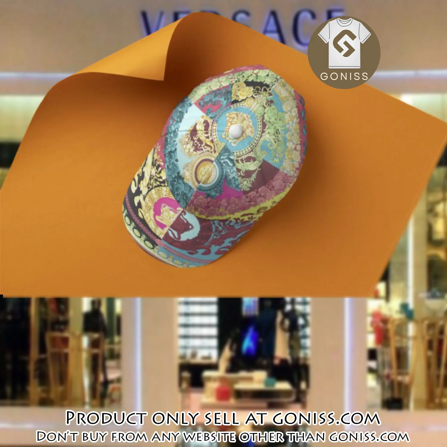 Versace luxury cap print 3d trending cap ctc1138 gn5629398